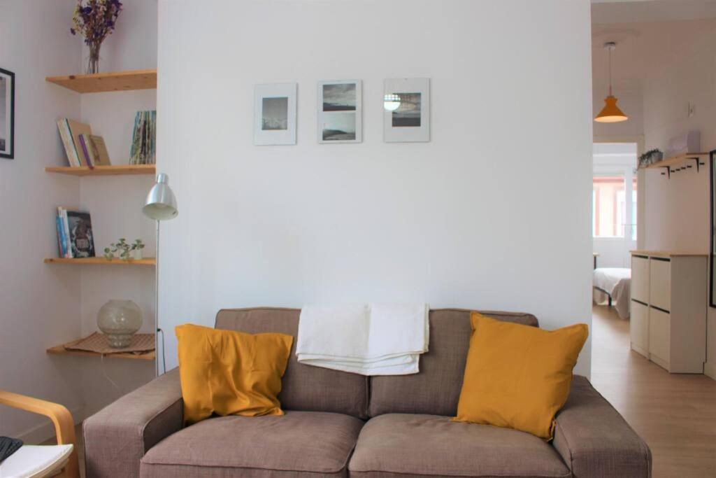 Vibescoruna: Espacioso Apartamento A Pie De Playa Apartment A Coruna Bagian luar foto