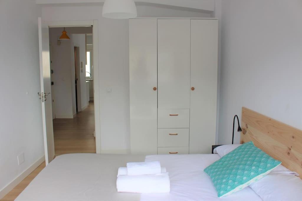 Vibescoruna: Espacioso Apartamento A Pie De Playa Apartment A Coruna Bagian luar foto
